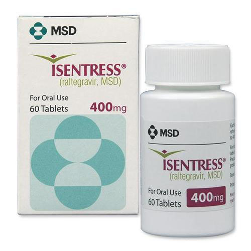 Isentress (400 mg.) Redconac